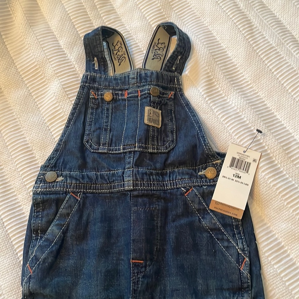 NWT | Polo by Ralph Lauren | overalls | 12mo